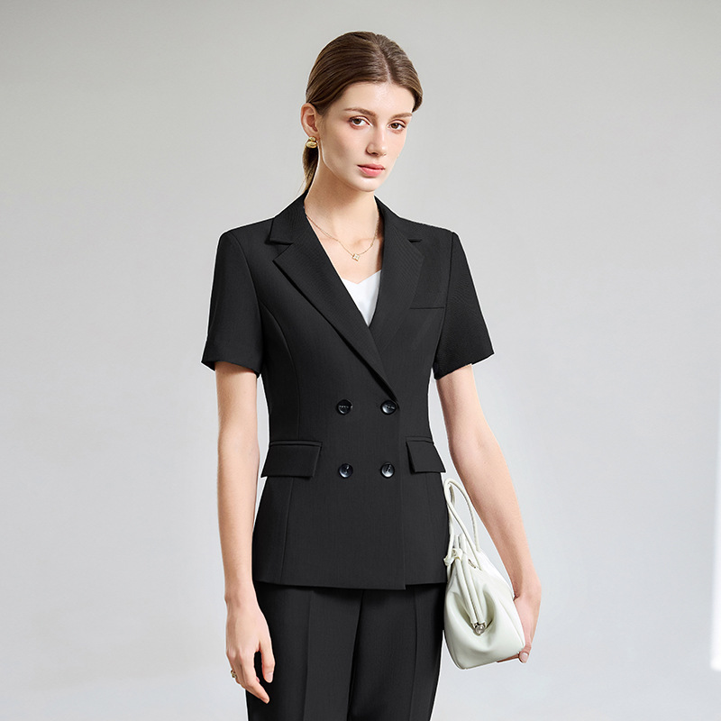 여성 여름 얇은 반팔 정장2025대학생 면접용 새롭고  - Women Formal Wear Shirt And Pant 리뷰 및 가격
