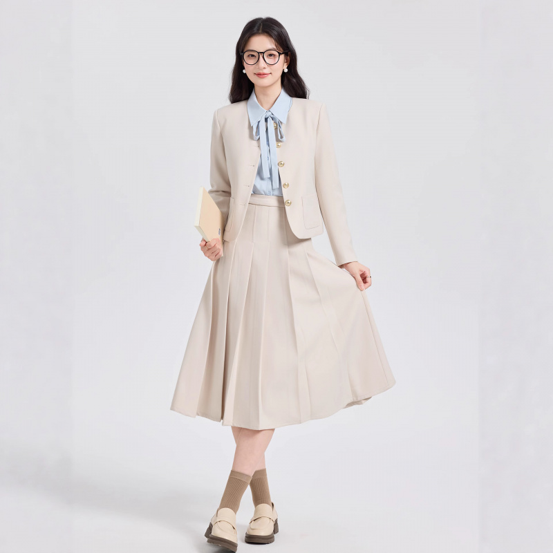 여성용 회색 숏 수트 세트, 전문적인 정장, 공무원 출 - Women Formal Wear Shirt And Pant 리뷰 및 가격