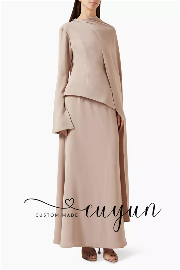 CUYUN 맞춤형 카키색 단정한 발목 길이의 프롬 드레 - Women'S Formal Wear For A Wedding Guest 리뷰 및 가격