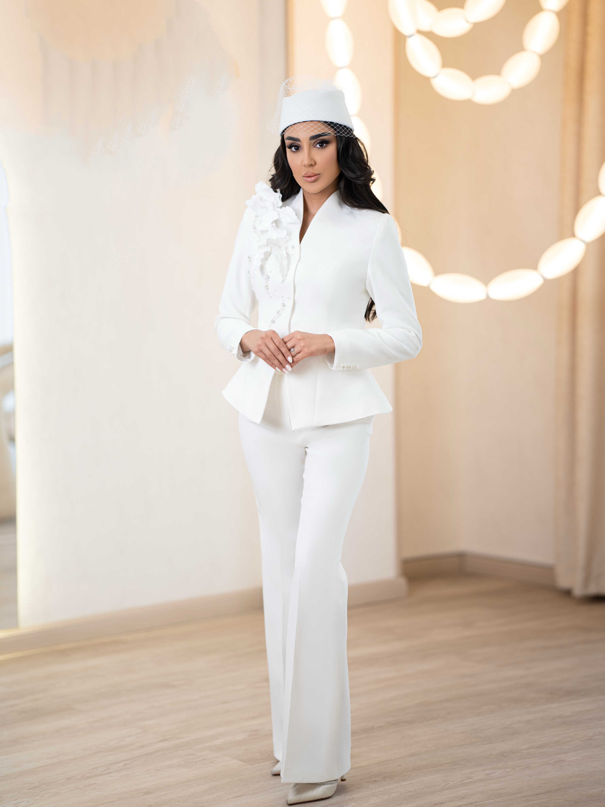 여성 웨딩 블레이저 스커트 세트 맞춤형 플라워 걸즈 프 - Women'S Formal Wear For A Wedding Guest 리뷰 및 가격