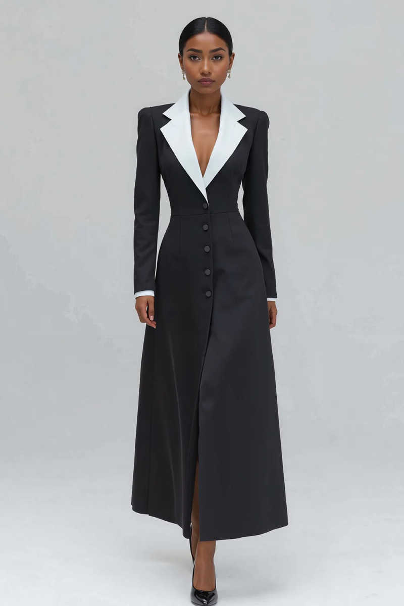A 라인 여성 롱 블레이저 재킷 원피스 정장 생일 파티 - Women'S Formal Wear For A Wedding Guest 리뷰 및 가격