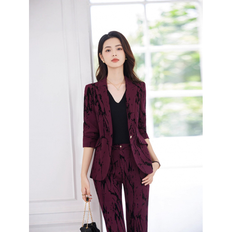 봄, 가을에 입기 좋은 우아한 여성 블레이저, 세련되고 - Women Formal Wear Shirt And Pant 리뷰 및 가격