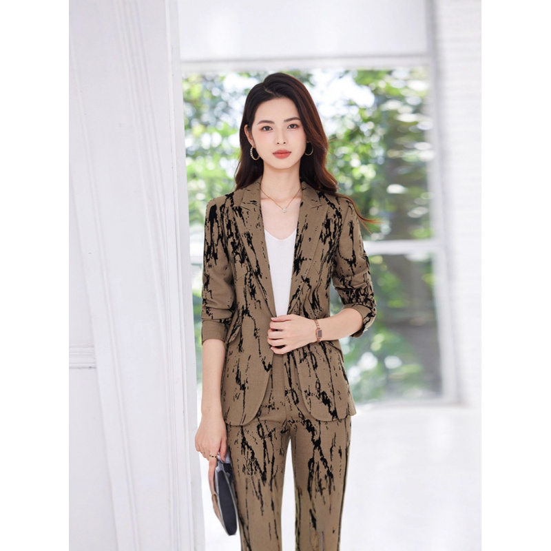 봄, 가을에 입기 좋은 우아한 여성 블레이저, 세련되고 - Women Formal Wear Shirt And Pant 리뷰 및 가격