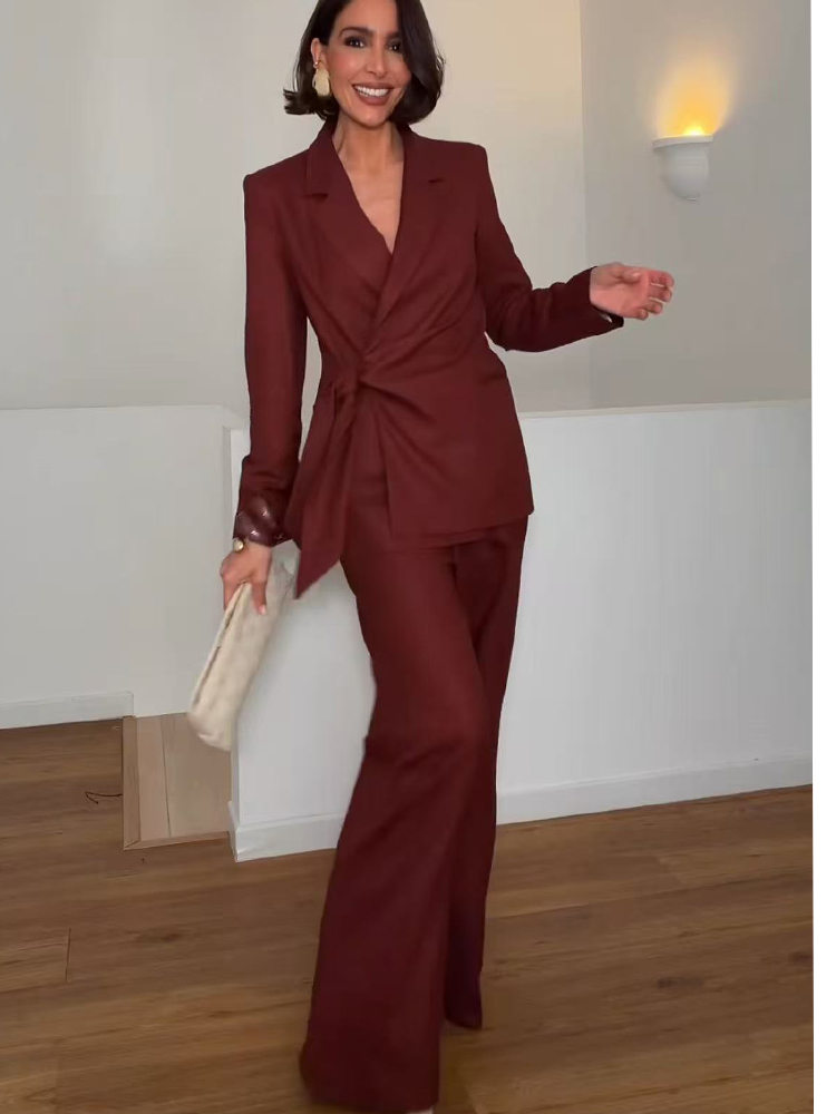 패션 오피스룩 여성 블레이저 팬츠 수트 우아한 포멀 슬 - Women'S Formal Wear With Pants 리뷰 및 가격