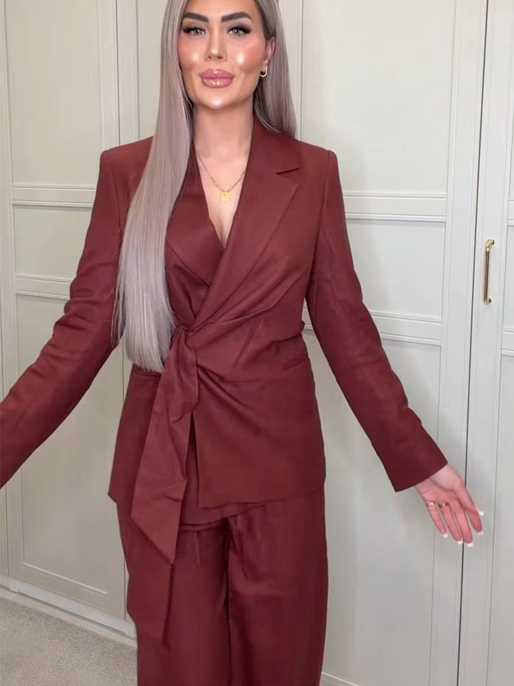 패션 오피스룩 여성 블레이저 팬츠 수트 우아한 포멀 슬 - Women'S Formal Wear With Pants 리뷰 및 가격
