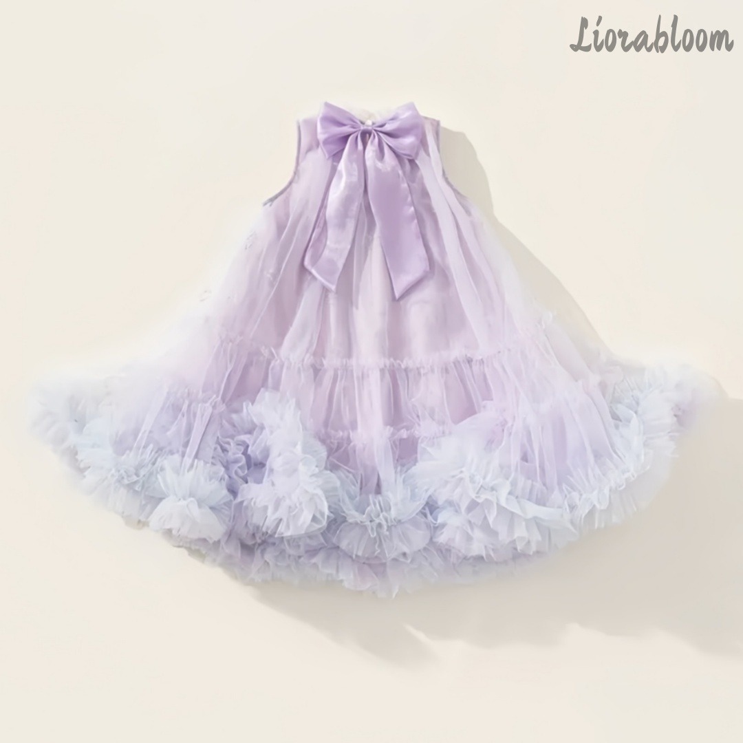 보라색 일상 공주 드레스 정장 가운 레이스 밑단 리본  - Women Formal Party Wear Dress 리뷰 및 가격