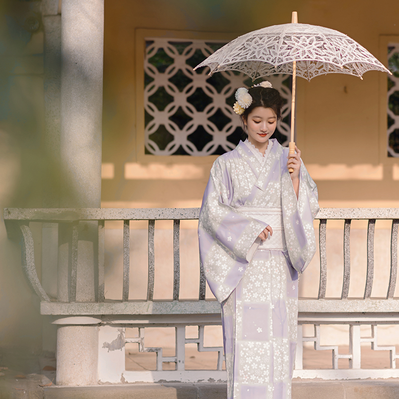 여성용 일본 스타일 정장 기모노 꽃무늬 프린트 클래식  - Formal Wear Japan Women 리뷰 및 가격