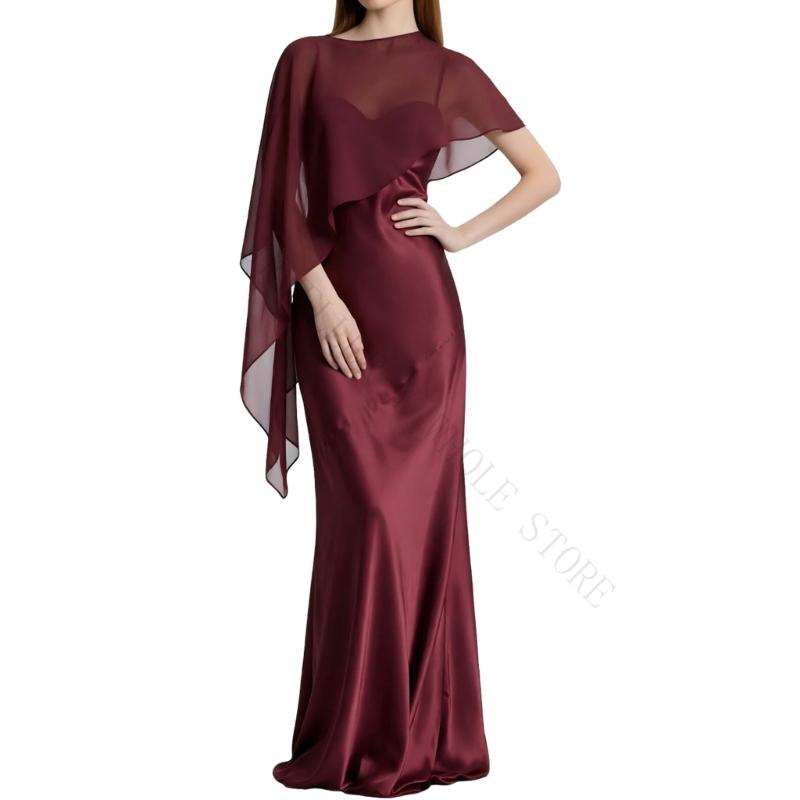R7UF 정장 어깨 커버는 얇은 경량 흐르는 가장자리  - Women'S Formal Wear For A Wedding Guest 리뷰 및 가격